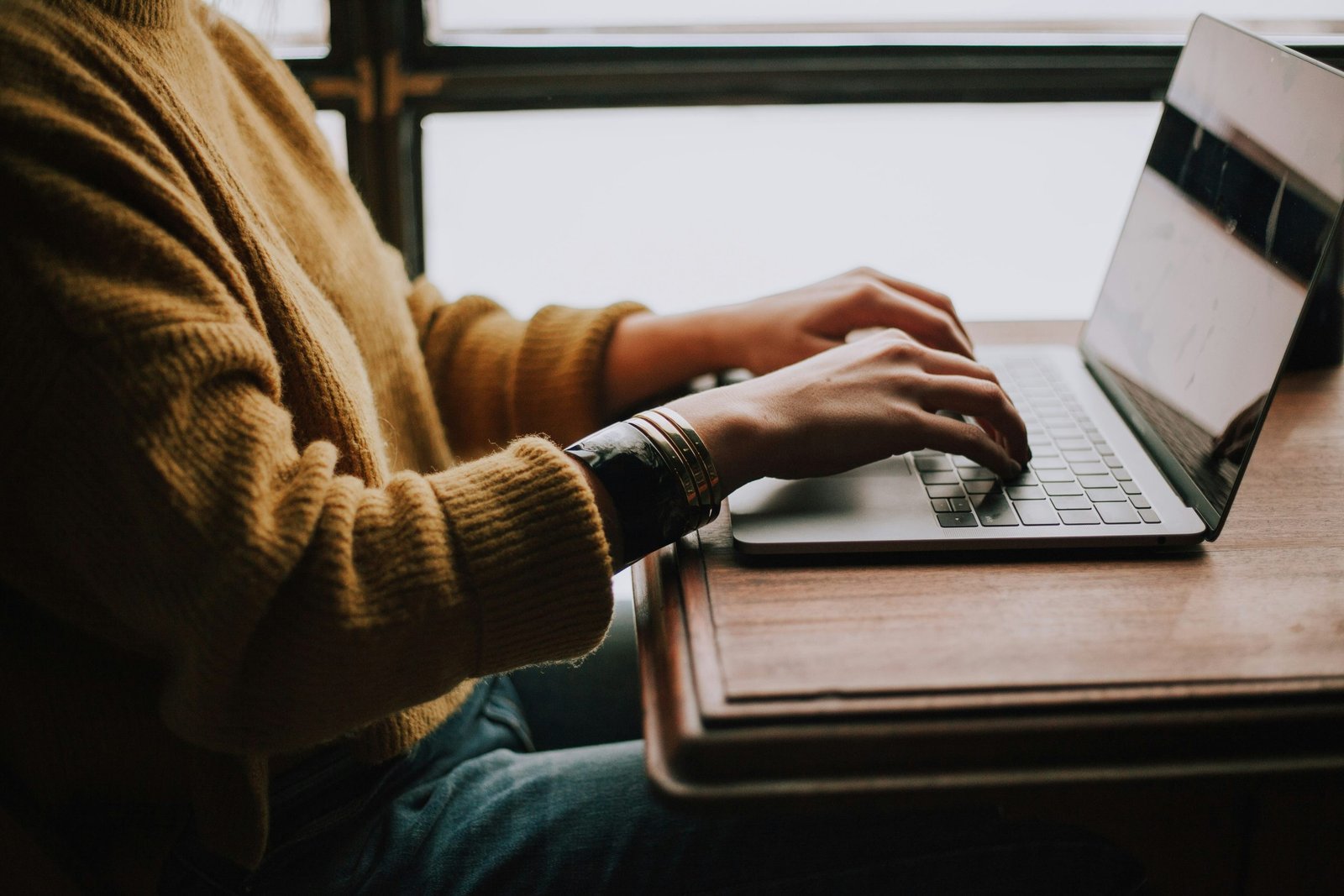 Self Study Plan student working independently on laptop